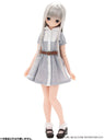 Pure Neemo S - Angelic sigh Stripe Tack One-piece Dress/ Navy (DOLL ACCESSORY)