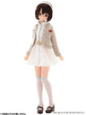 Pure Neemo S - Angelic sigh Stripe Tack One-piece Dress/ Off White (DOLL ACCESSORY)