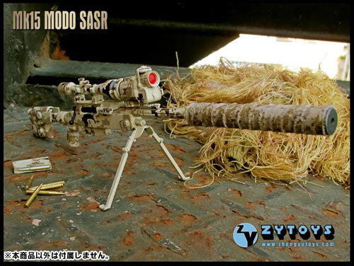ZY-TOYS 1/6 TAC-50 / MK15 Sniper Rifle (Digital Camo.) (DOLL ACCESSORY)