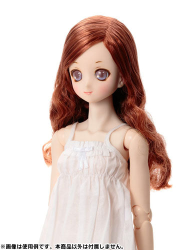 Wavy Long Wig Copper Brown Mix (DOLL ACCESSORY)