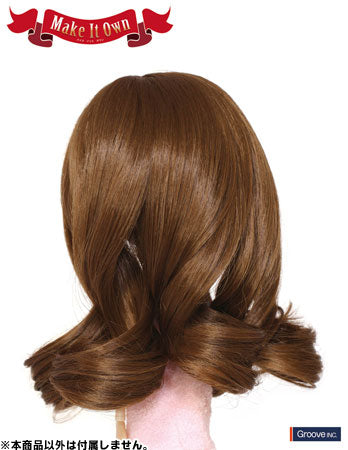 Wig Selection - Braided Curl / Brown (Doll Accessory)