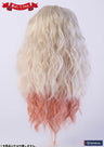 Wig Selection Wave / Platinum Gold x Coral Pink (Doll Accessory)