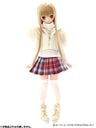 Pure Neemo S - PNS Checkered Pleated Skirt Red x Blue Check (DOLL ACCESSORY)