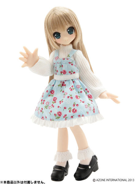 Picco Neemo 1/12 Picco D Tidy Flower Jumper Skirt Set / White + Sax (D ...