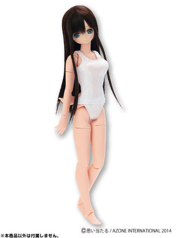 Pure Neemo - PNS School Swimsuit / White (DOLL ACCESSORY)