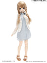 48/50cm Doll Wear - Dolls 50 Stripe Line Non-Sleeve One-piece Set / Light Blue (DOLL ACCESSORY)