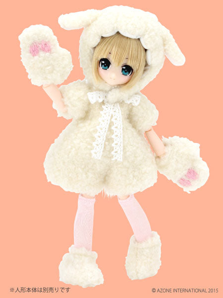Picco Neemo Size 1/12 Picco D Year of the Sheep Costume Set / Beige x Pink (DOLL ACCESSORY)