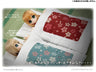 Picco Neemo Size - 1/12 Sakura Komon Ofuton Set (Pillow, Comforter, Sleeping Mat) White x Navy (DOLL ACCESSORY)
