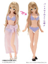 Doll Clothes - PureNeemo M Size Costume - Mermaid Pareo Bikini Set - 1/6 - Purple (Azone)