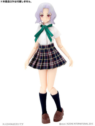 Doll Clothes - Picconeemo - School Girl Set - 1/12 - Bordeaux (Azone)