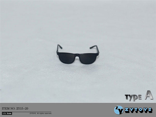 1/6 4 Types of Sunglasses Set for Figures (ZY15-20) (DOLL ACCESSORY)