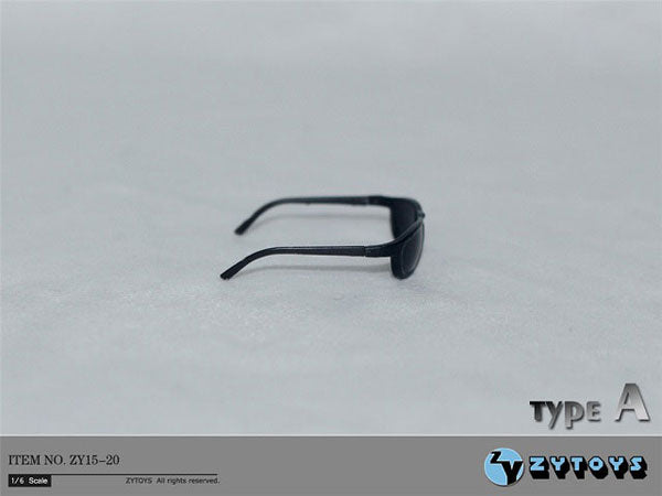 1/6 4 Types of Sunglasses Set for Figures (ZY15-20) (DOLL ACCESSORY)