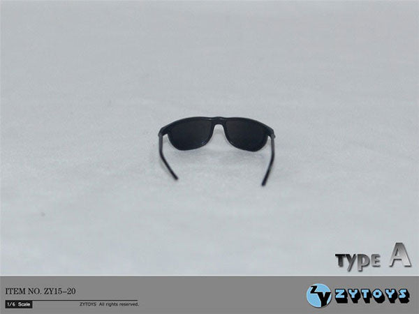 1/6 4 Types of Sunglasses Set for Figures (ZY15-20) (DOLL ACCESSORY)