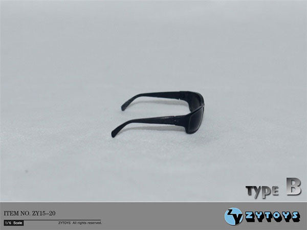 1/6 4 Types of Sunglasses Set for Figures (ZY15-20) (DOLL ACCESSORY)