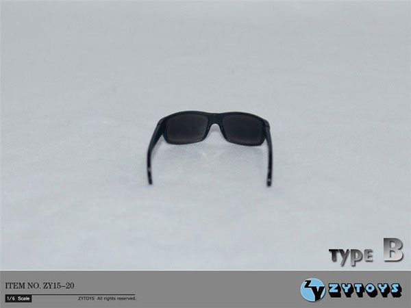 1/6 4 Types of Sunglasses Set for Figures (ZY15-20) (DOLL ACCESSORY)