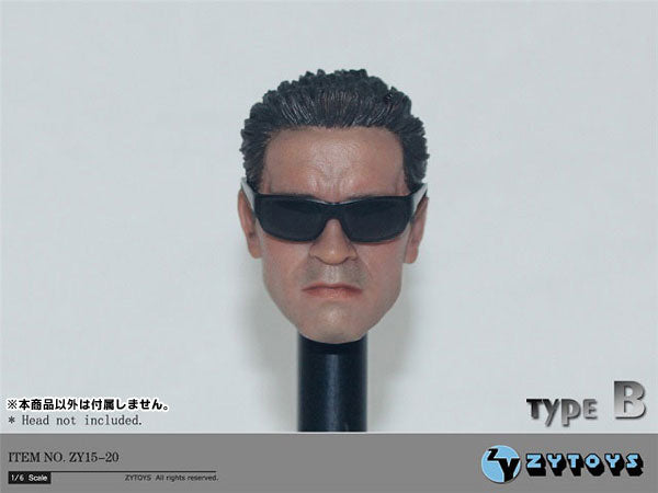 1/6 4 Types of Sunglasses Set for Figures (ZY15-20) (DOLL ACCESSORY)