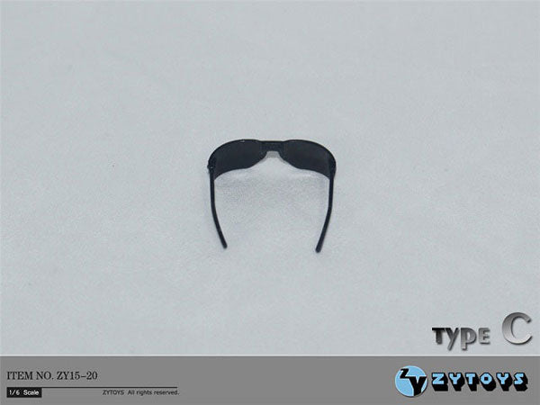 1/6 4 Types of Sunglasses Set for Figures (ZY15-20) (DOLL ACCESSORY)