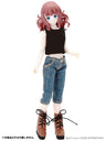 Doll Clothes - Picconeemo Costume - Basic Tank Top - 1/12 - Black (Azone)