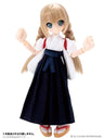 Doll Clothes - Picconeemo Costume - Tasuki/Hakama Set - 1/12 - White x Navy (Azone)