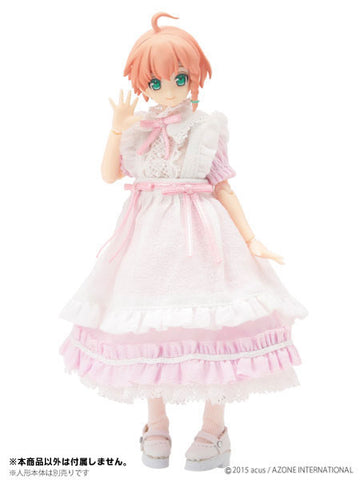 Doll Clothes - Ellen's Closet - Picconeemo Costume - Alice Dress Set - 1/12 - Pink x White (Azone)