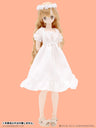 Doll Clothes - PureNeemo M Size Costume - Pureneemo Original Costume - Flower Crown Dress Set - 1/6 - White (Azone)　