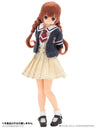 Pure Neemo Size - PNXS Girl's Preparatory School Set / Navy x Light Brown (DOLL ACCESSORY)　