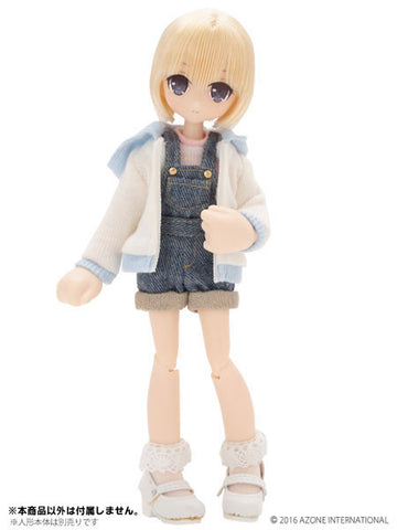 Doll Clothes - Picconeemo Costume - Pastel Parka - 1/12 - Sky Blue (Azone)