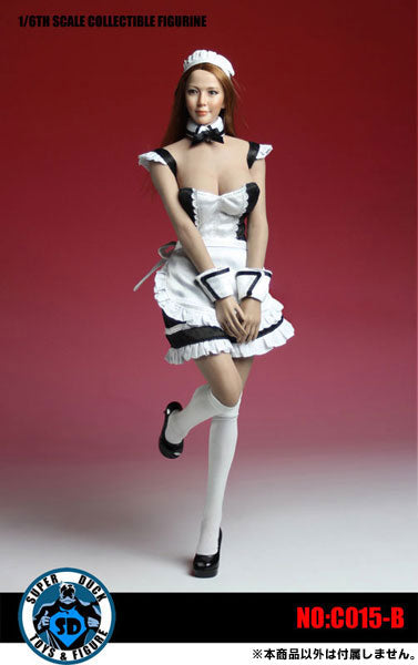 1/6 Maid Costume Set Black (DOLL ACCESSORY)　