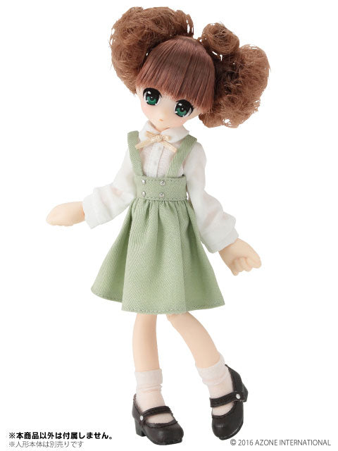 Doll Clothes - Picconeemo Costume - Petit Feuille High Waist Skirt Set - 1/12 - Grass Green (Azone)