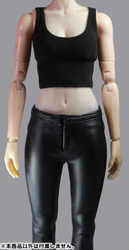 1/6 Classic Women's Leather Clothing Set: Navy (DOLL ACCESSORY)　