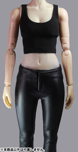 1/6 Classic Women's Leather Clothing Set: Beige (DOLL ACCESSORY)　
