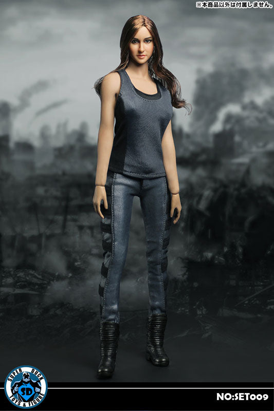 1/6 Female Outfit Set w/Head (DOLL ACCESSORY)　