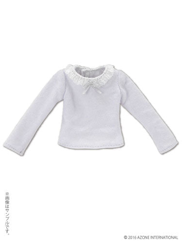 Pureneemo Original Costume - PureNeemo S Size Costume - Doll Clothes - Dreamy State Knit Top - 1/6 - Marshmallow Purple (Azone)