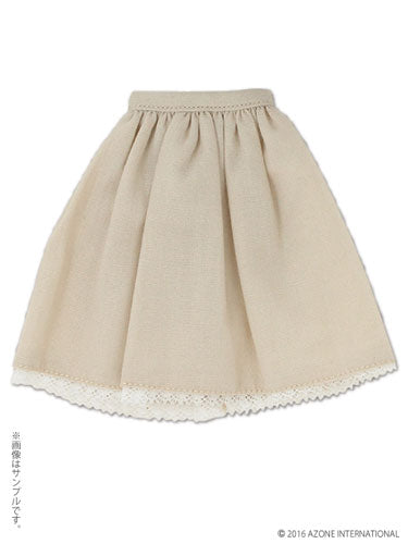 Pureneemo Original Costume - PureNeemo S Size Costume - Doll Clothes - Dreamy State Skirt - 1/6 - Milk Tea Beige (Azone)