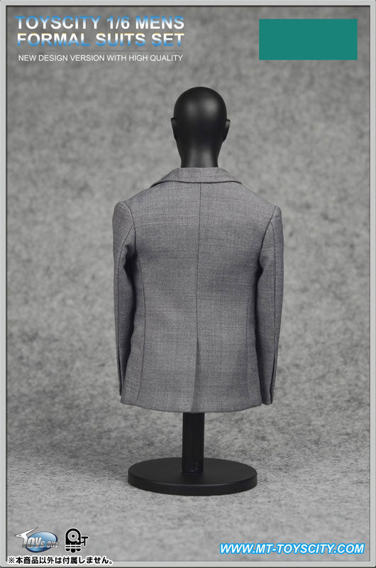 1/6 Men's Formal Suit Set C Gray (DOLL ACCESSORY)　