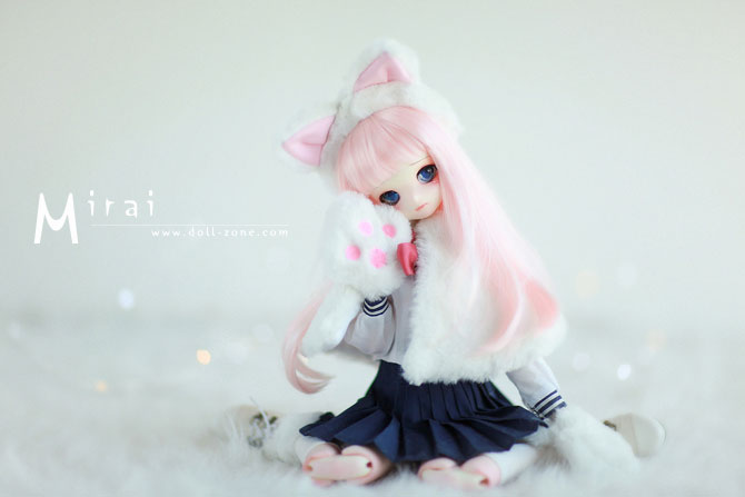 44cm Mirai Body Blushing Full Set Complete Doll