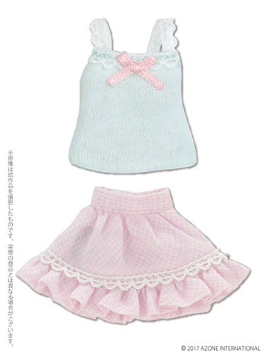 Doll Clothes - Picconeemo Costume - Sweet Girls Set - 1/12 - Mint Green x Pink (Azone)