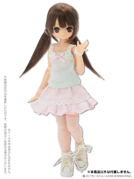 Doll Clothes - Picconeemo Costume - Sweet Girls Set - 1/12 - Mint Green x Pink (Azone)