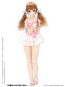 48cm/50cm Doll Wear - AZO2 Frill Bikini Set / White x Pink (DOLL ACCESSORY)