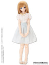 48cm/50cm Doll Wear - 50 Simple Blouse Set / White (DOLL ACCESSORY)