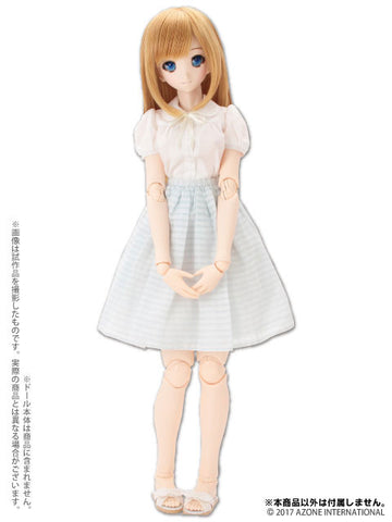 48cm/50cm Doll Wear - 50 See-through Skirt / Sax (DOLL ACCESSORY)