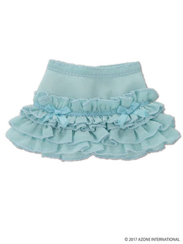 Doll Clothes - Kinoko Planet - Sugar Frill Skirt - Light Blue (Azone)