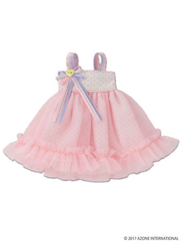 Doll Clothes - Kinoko Planet - Shuwashuwa Squash Dress - Pink Squash (Azone)