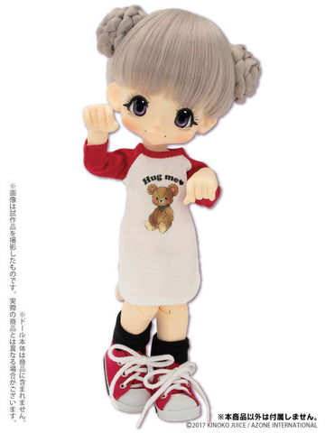 Doll Clothes - Kinoko Planet - Low-cut Sneaker - Red (Azone)