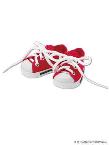 Doll Clothes - Kinoko Planet - Low-cut Sneaker - Red (Azone)