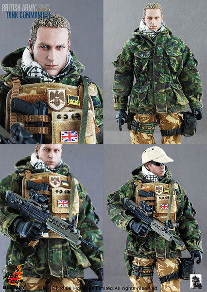 Hot Toys Military Royal Horse Guards The Blues and Royals Regiment Tank Commander in Afghanistan 1/6 Scale Figure (Single Item)