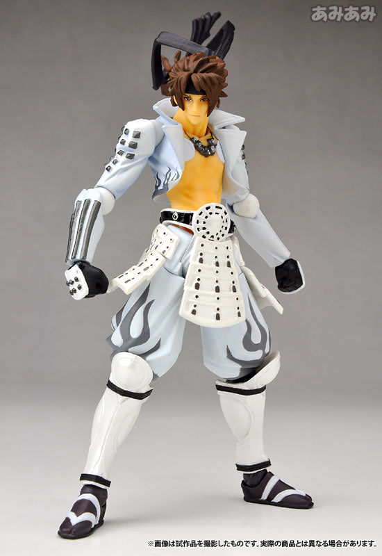 Revoltech Yamaguchi No.080EX "Sengoku BASARA" Sanada Yukimura White Outfit Ver.