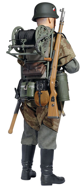 1/6 ACtion Figure "Willi Kahler" (Funker) - Wehrmacht-Heer Signalman, Nachrichten-Abteilung 36 36.Infanterie-Division