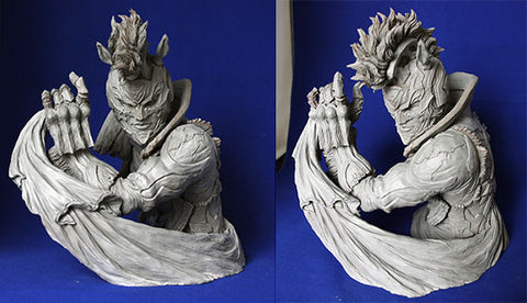 "Zebraman 2" Zebraman Bust Polystone Statue