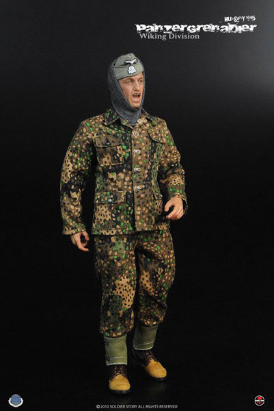 Action Figure 1/6 WW.II German Army 5th SS Panzergrenadier Division Wiking (Hungary 1945)